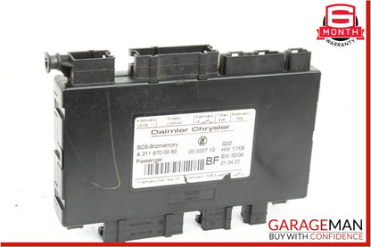 03-12 Mercedes GL450 GL550 CLS550 Front Right Passenger Side Seat Control Module