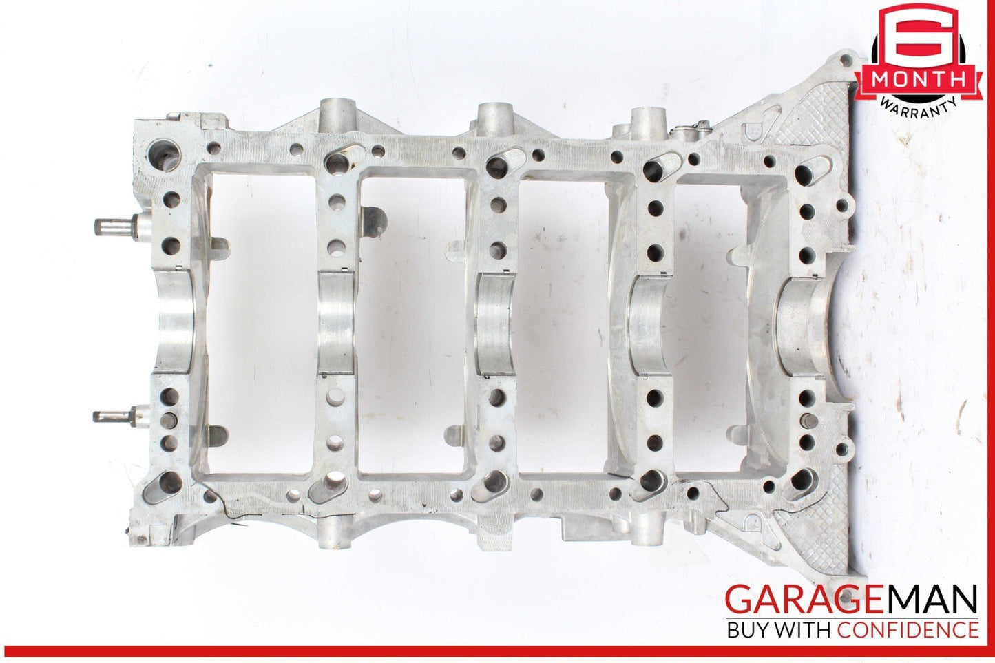 10-16 Porsche Cayenne S 958 4.8L Crankshaft Housing Lower Engine Block OEM