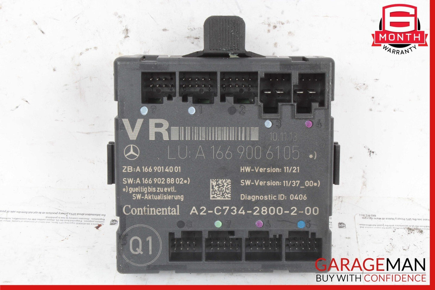 12-20 Mercedes W117 CLA250 GLA250 ML350 Front Right Side Door Control Module