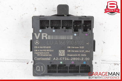 12-20 Mercedes W117 CLA250 GLA250 ML350 Front Right Side Door Control Module