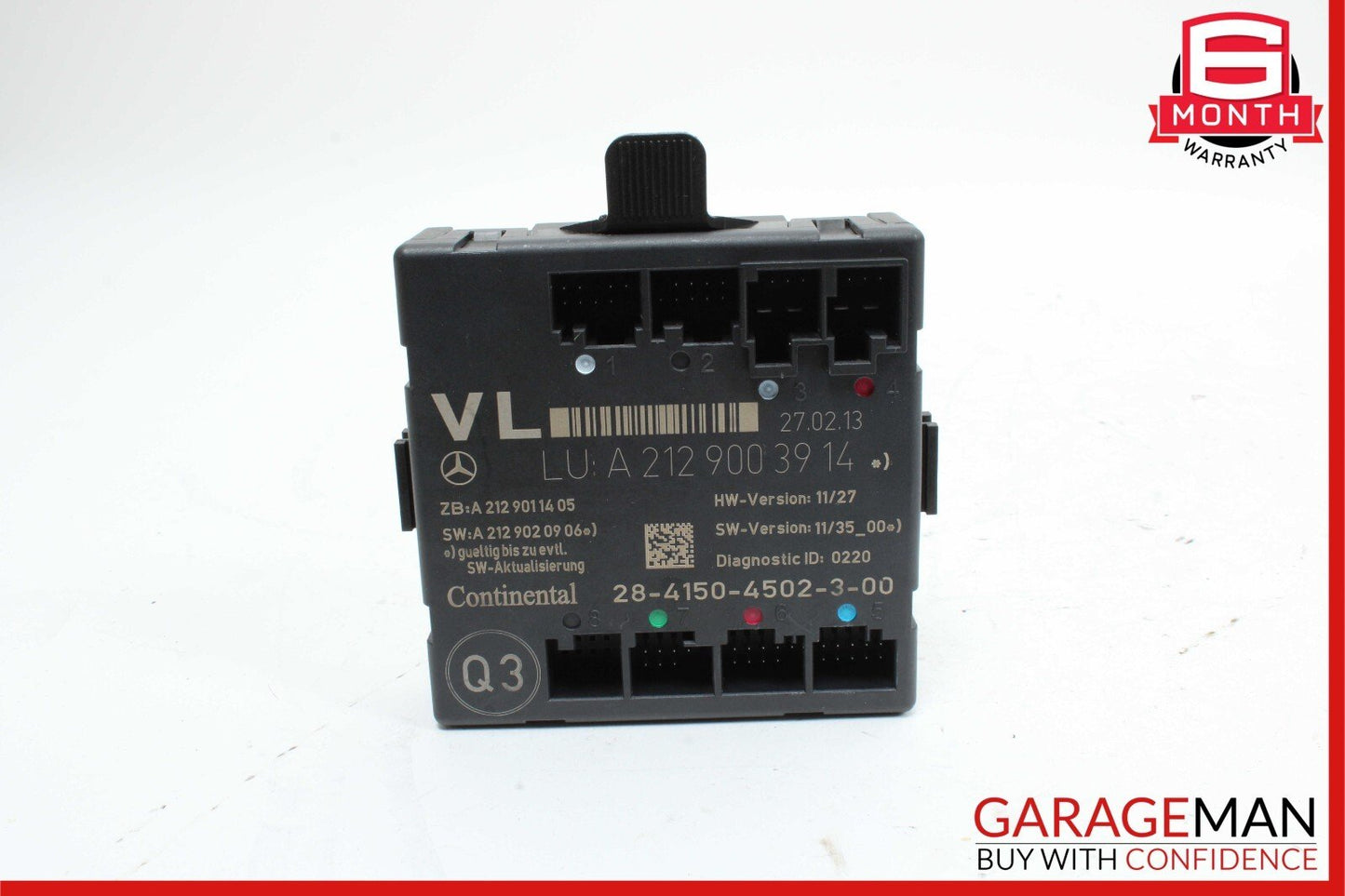 08-18 Mercedes R172 SLK250 C350 Front Left Side Door Control Module Unit OEM