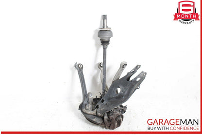 10-16 Mercedes W212 E350 Rear Left Spindle Knuckle Hub Bearing CV Shaft Assembly