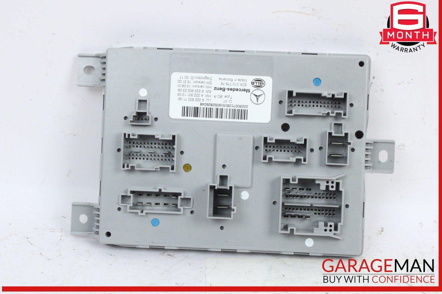 15-23 Mercedes W205 C300 4MATIC Rear Trunk SAM Control Module Unit OEM