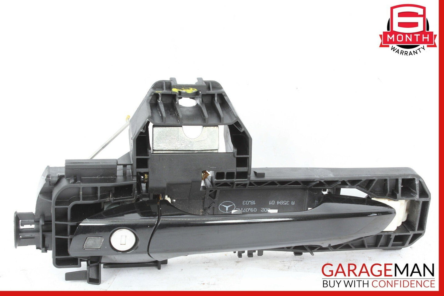 08-14 Mercedes W204 C250 C300 Front Left Side Exterior Door Handle Black OEM