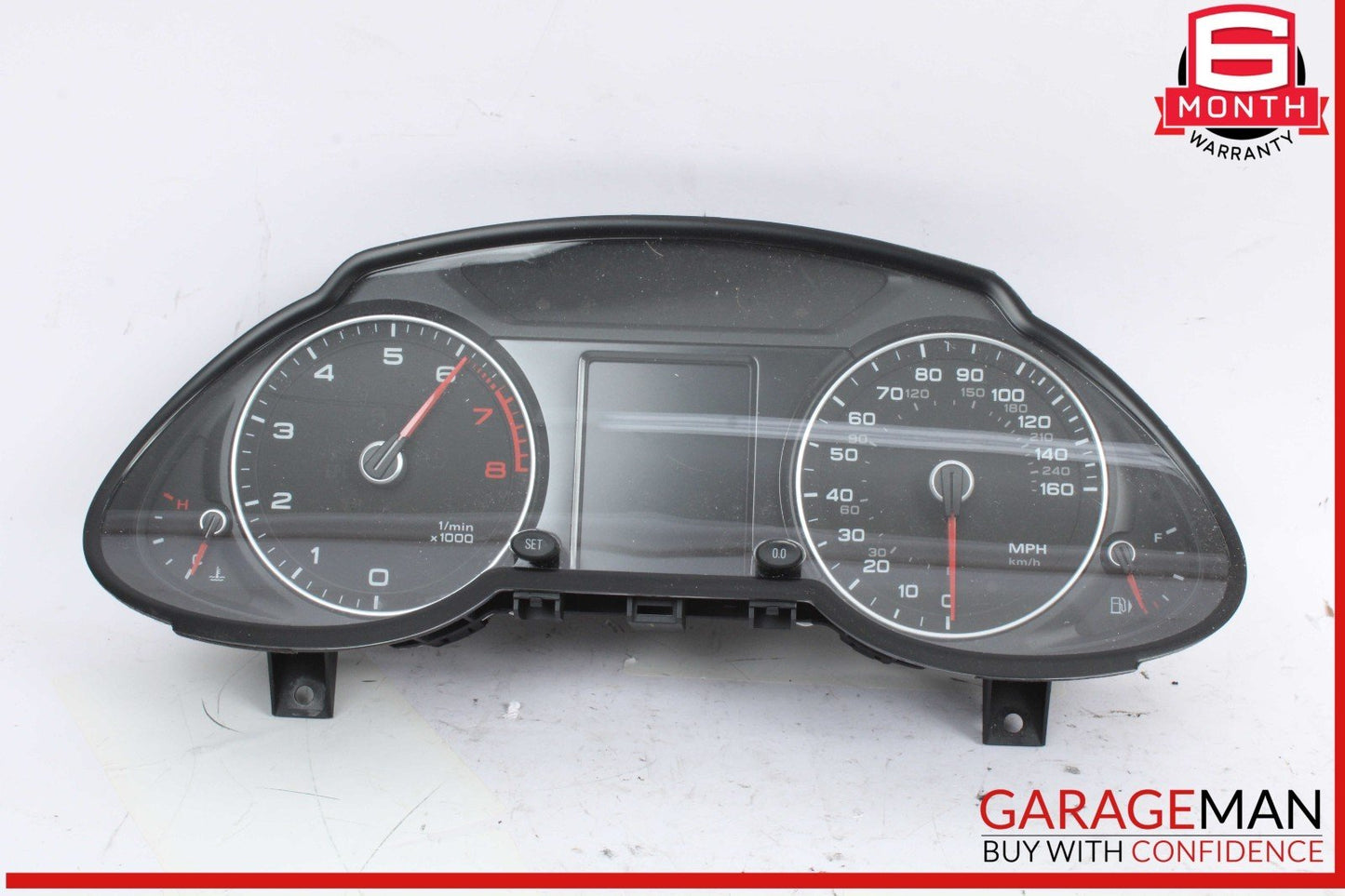 09-17 Audi Q5 Dash Dashboard Speedometer Instrument Cluster Gauge 8R0920981N OEM