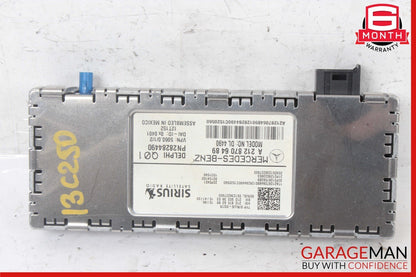 12-14 Mercedes W204 C250 CLS500 Sirius Satellite Radio Receiver Control Module