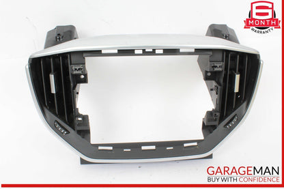 14-16 Maserati Ghibli S Center Dash Air Vent Grille Screen Frame Trim Panel OEM