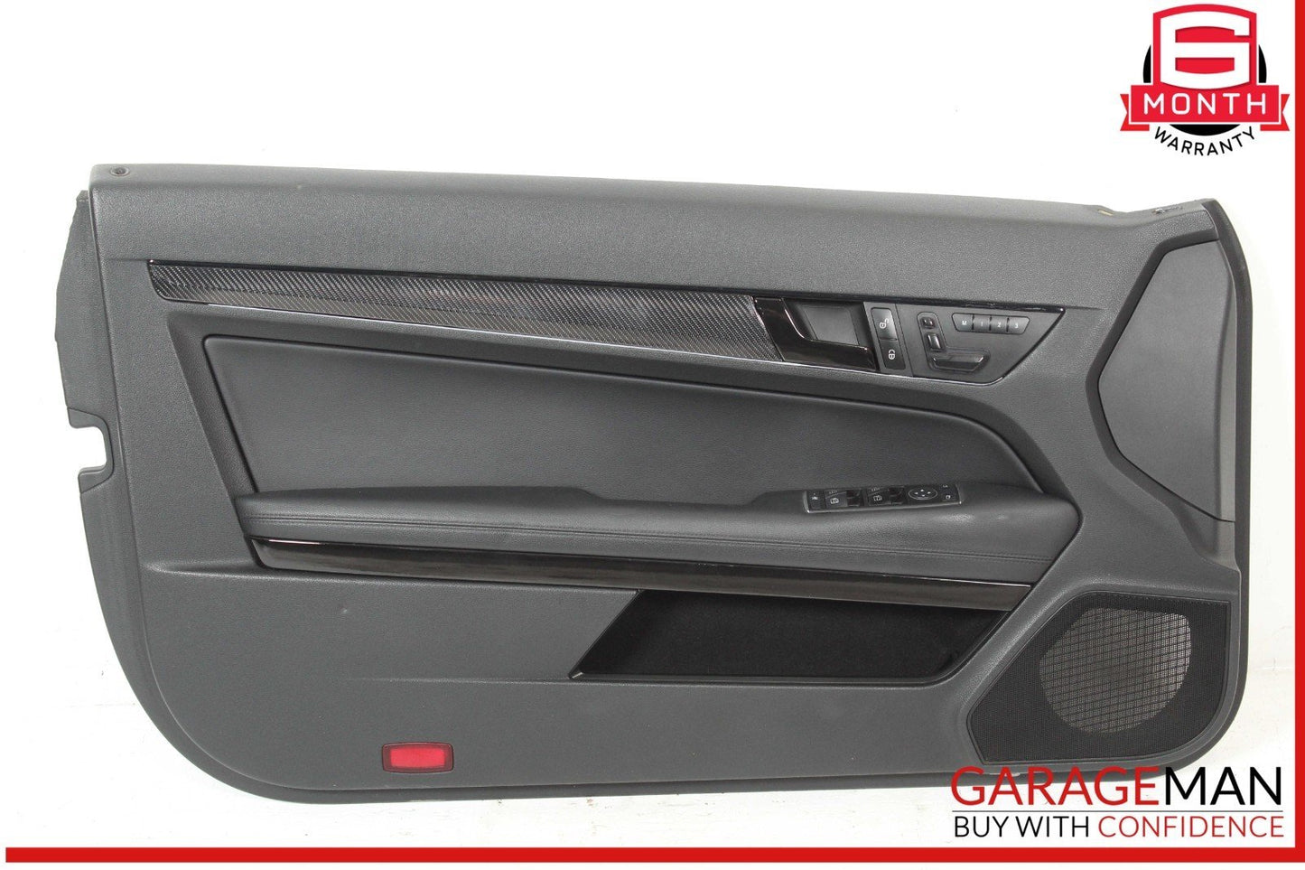 10-17 Mercedes W207 E500 E400 Coupe Front Left Interior Door Panel Trim Assembly