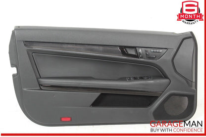 10-17 Mercedes W207 E500 E400 Coupe Front Left Interior Door Panel Trim Assembly