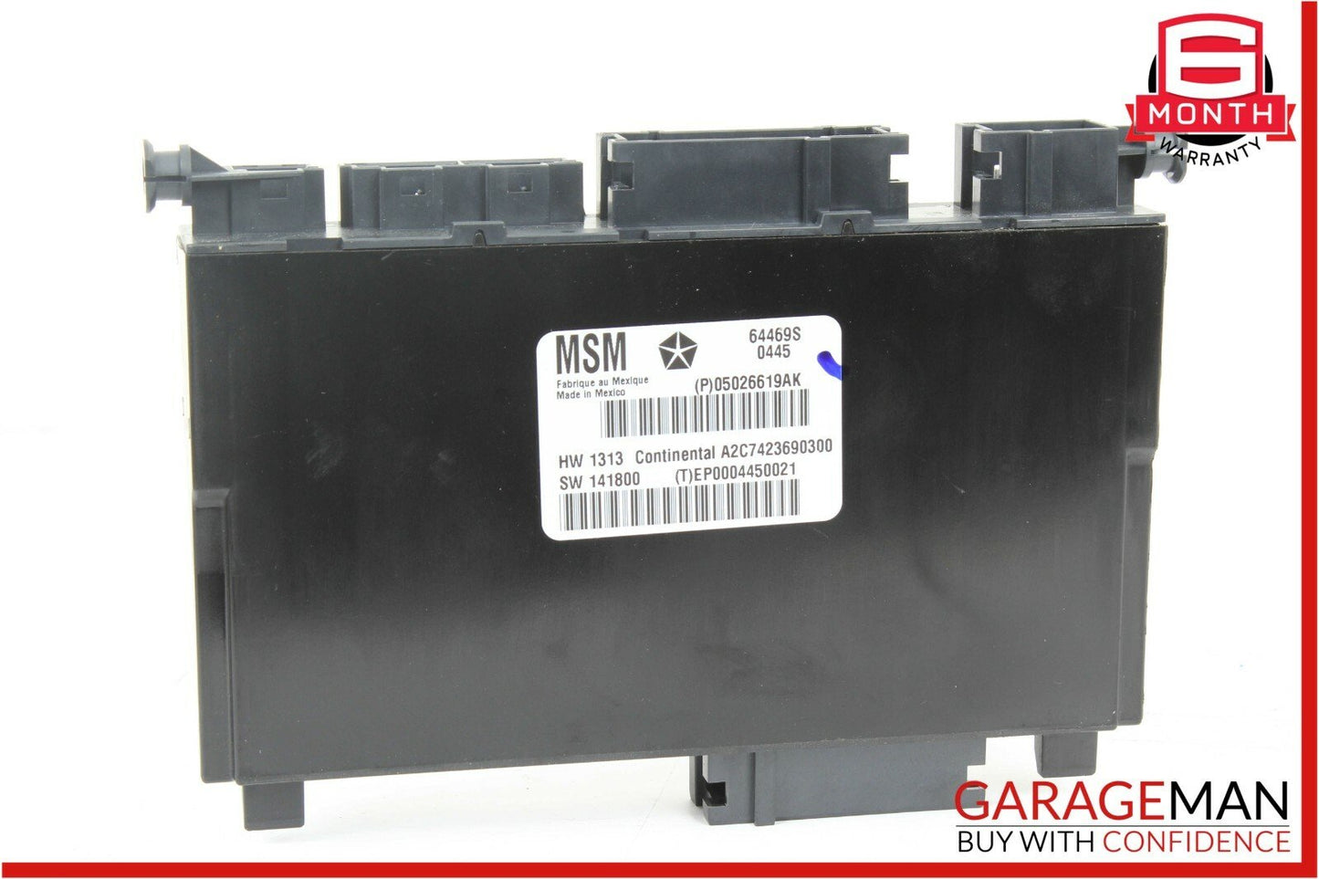 14-17 Maserati Ghibli Front Left Driver Side Seat Control Controller Module Unit