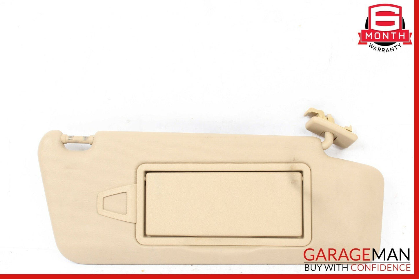 08-14 Mercedes W204 C250 C300 Front Right Side Sun Visor Sunvisor Shade Brown