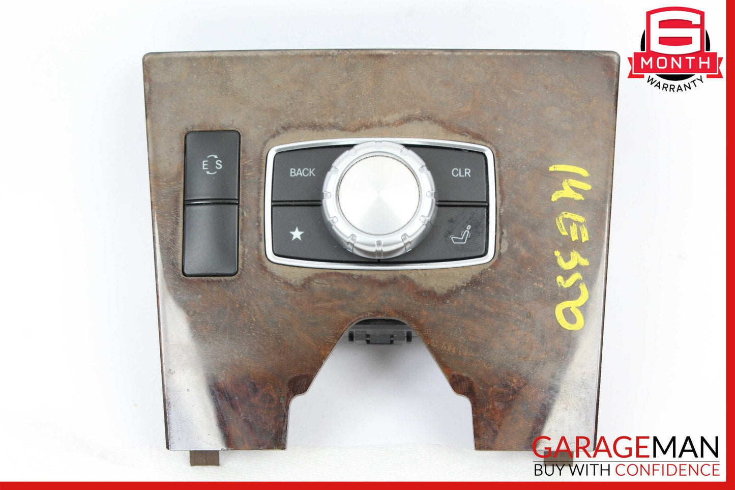 14-16 Mercedes W212 E350 Console Head Unit Controller Knob Multi Switch Trim OEM