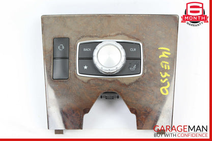 14-16 Mercedes W212 E350 Console Head Unit Controller Knob Multi Switch Trim OEM