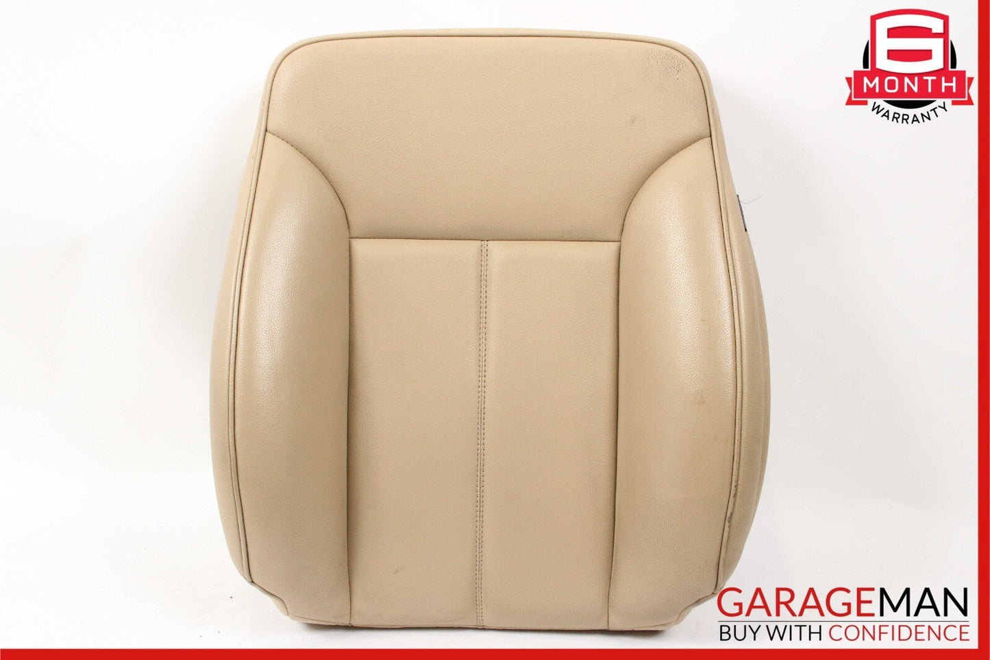 07-12 Mercedes GL450 Front Left Driver Side Top Upper Seat Cushion Cover Brown