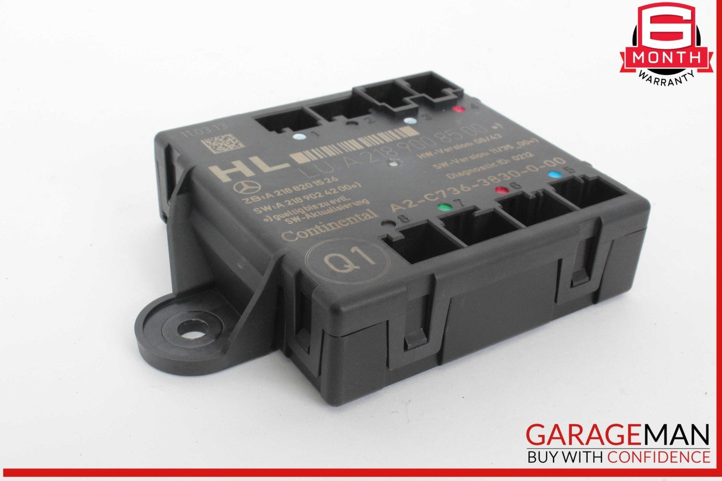 08-18 Mercedes W212 E350 CLS500 C250 Rear Left Side Door Control Module Unit OEM
