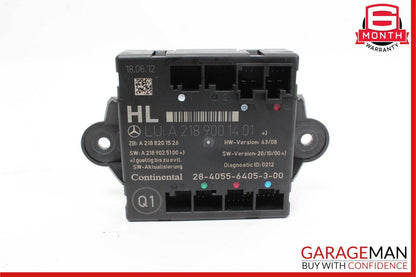 08-18 Mercedes W212 E350 CLS550 C300 C250 Rear Left Door Control Module Unit