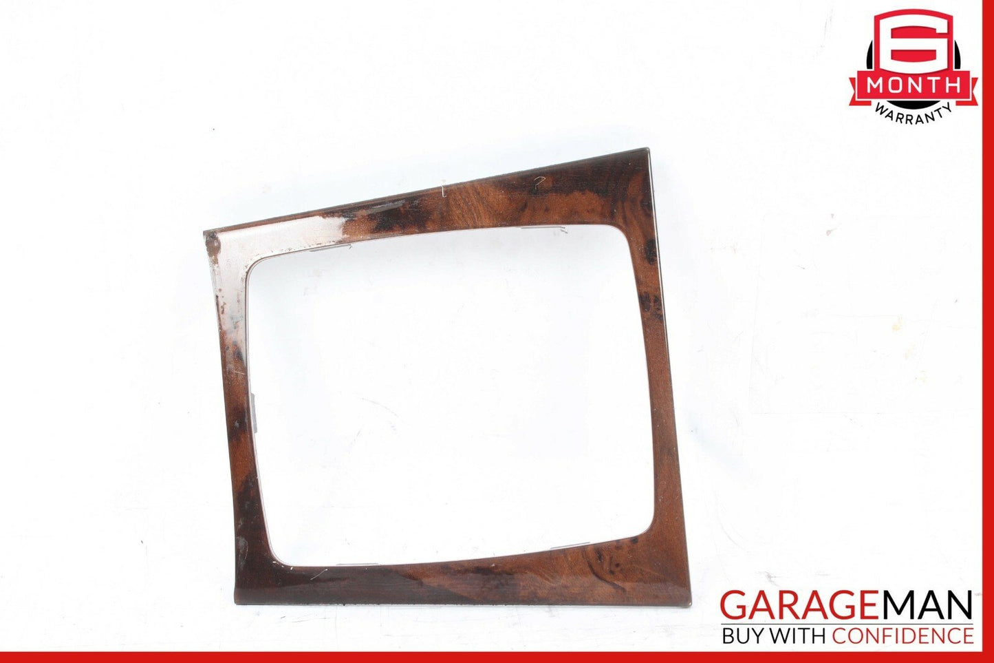 08-15 Mercedes W204 C250 E350 Center Console Shift Shifter Trim Bezel Wood