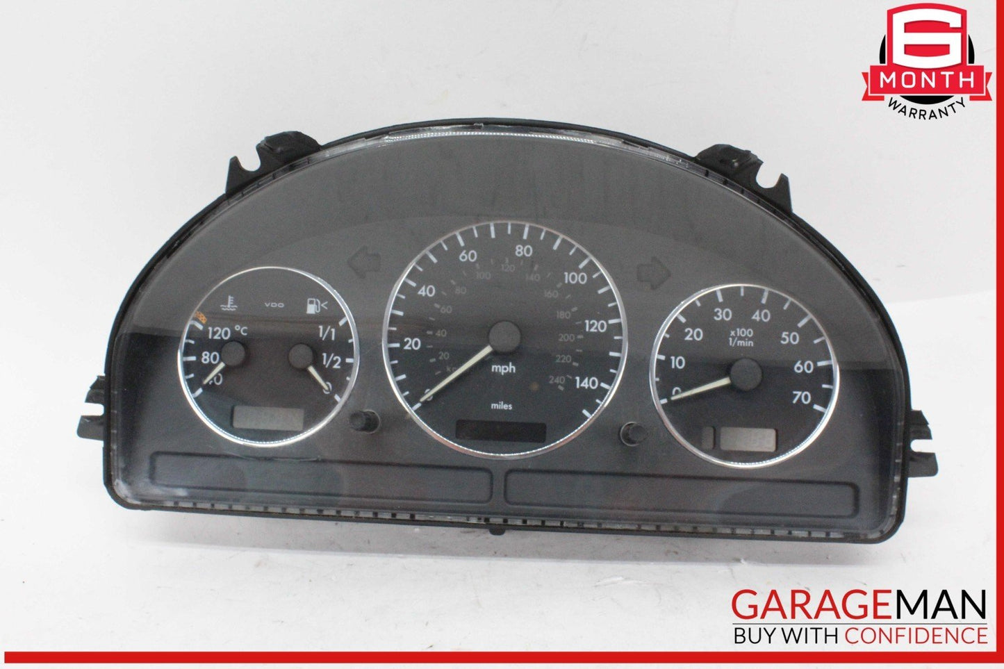 02-05 Mercedes W163 ML350 ML500 Instrument Cluster Speedometer 1635408811 OEM