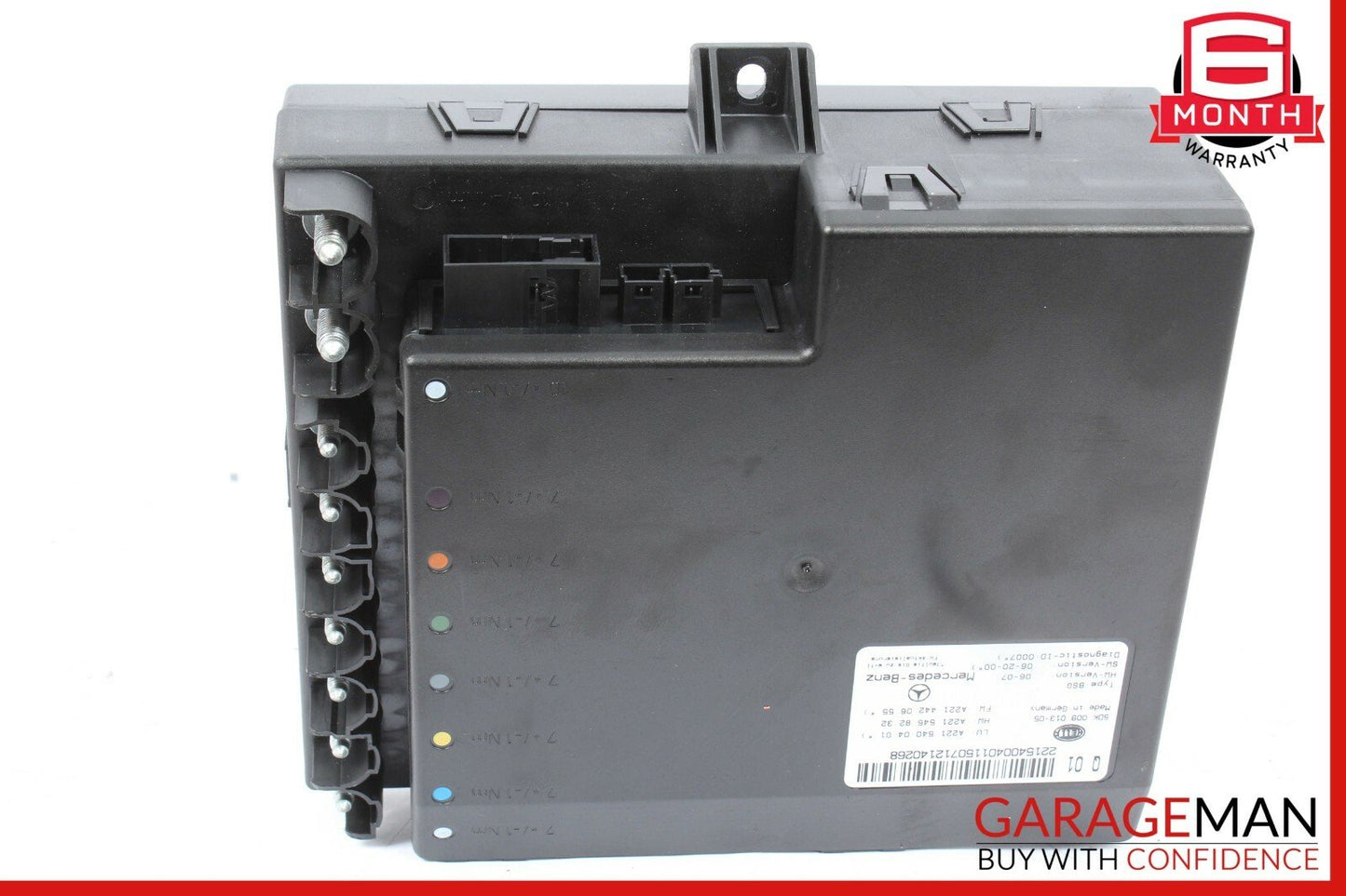07-14 Mercedes S550 CL550 Electric Power Supply Control Fuse Box Module Unit