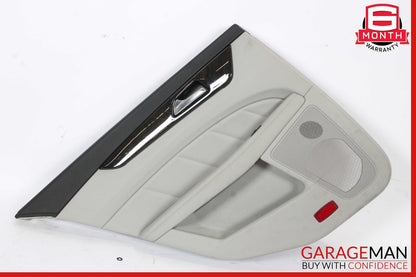 12-14 Mercedes W218 CLS550 Rear Left Side Interior Door Panel OEM