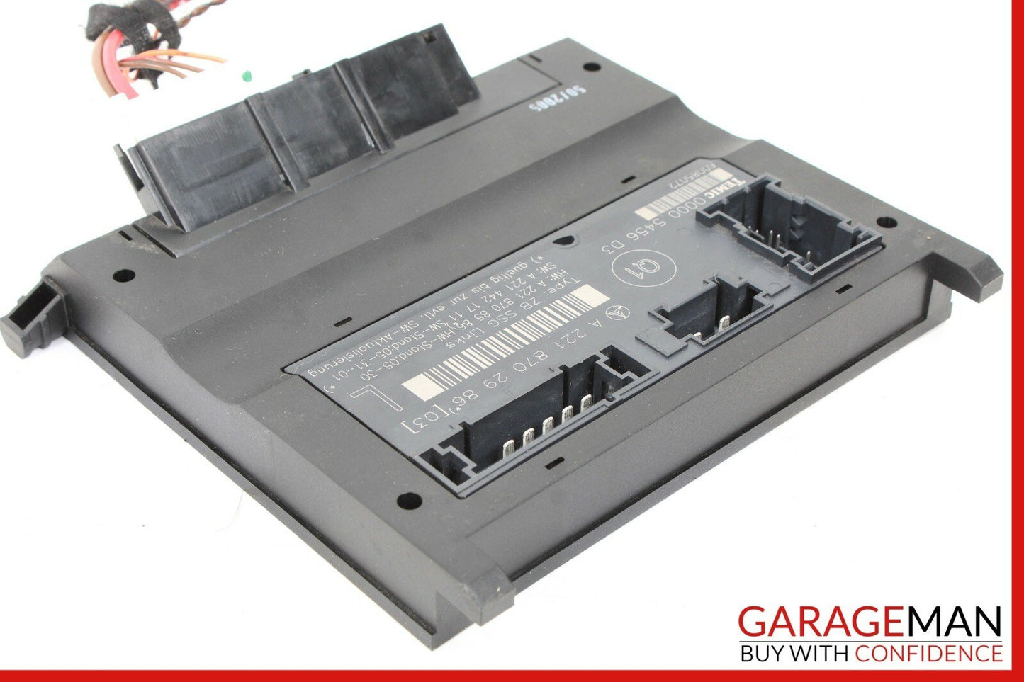07-13 Mercedes W221 S450 S550 Front Left Driver Side Seat Control Module Unit