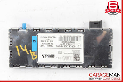 10-16 Mercedes B-Class W242 W246 E350 Sirius Satellite Radio Receiver Module OEM