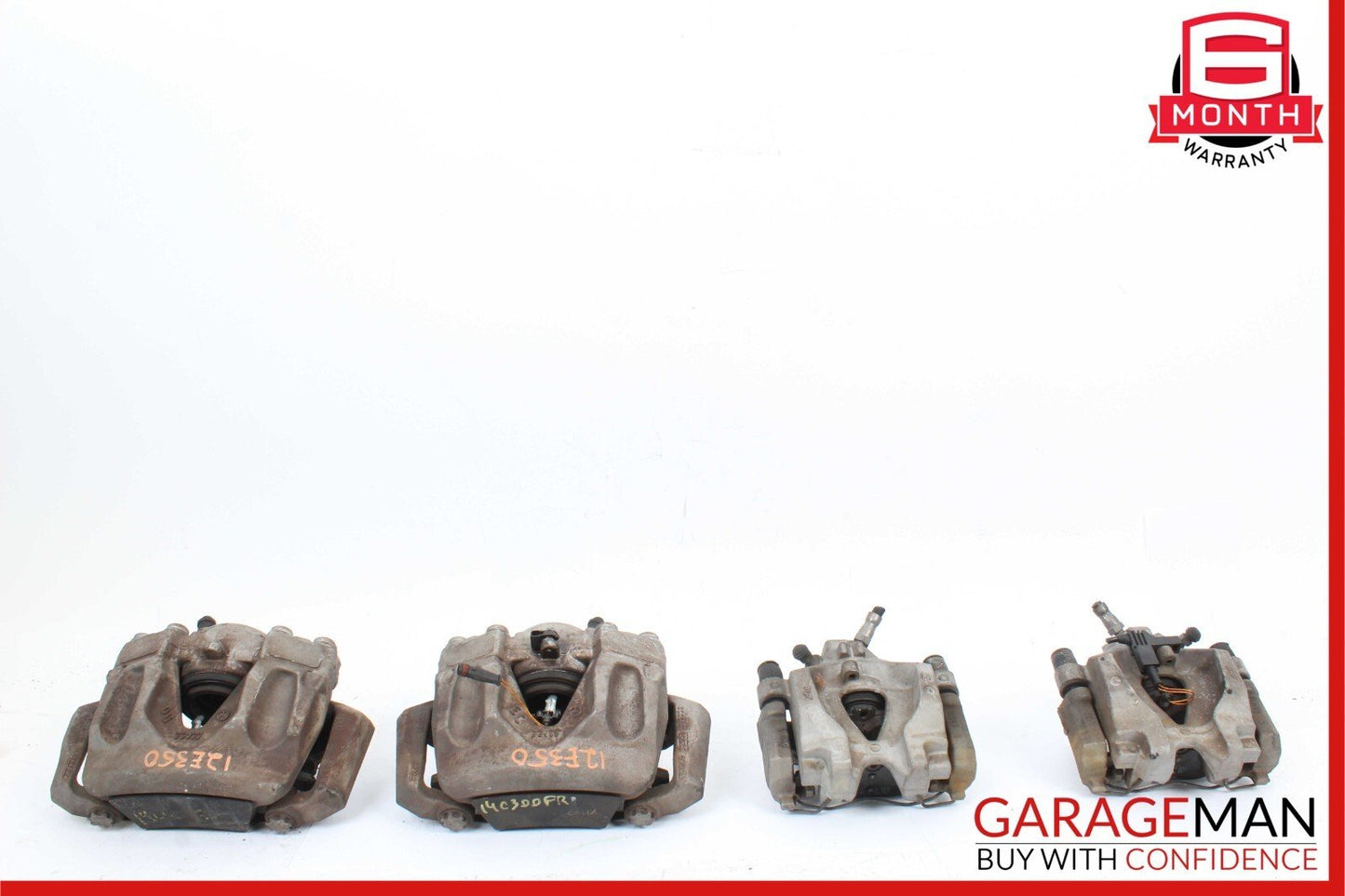 08-18 Mercedes W212 E350 CLS400 Complete Front and Rear Brake Calipers Set of 4