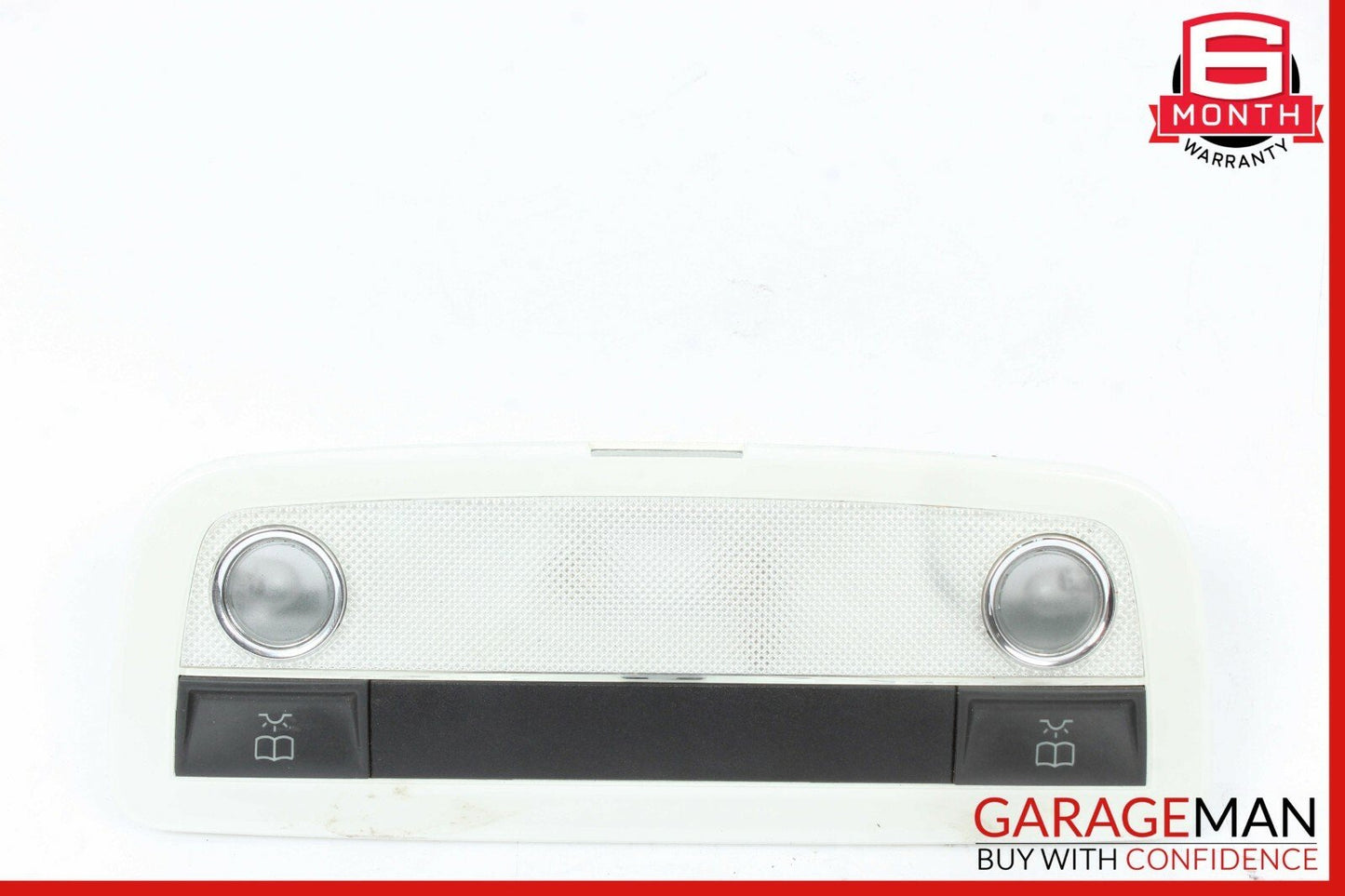 08-21 Mercedes W204 C250 C350 Rear Overhead Dome Light Black 2048204901 OEM