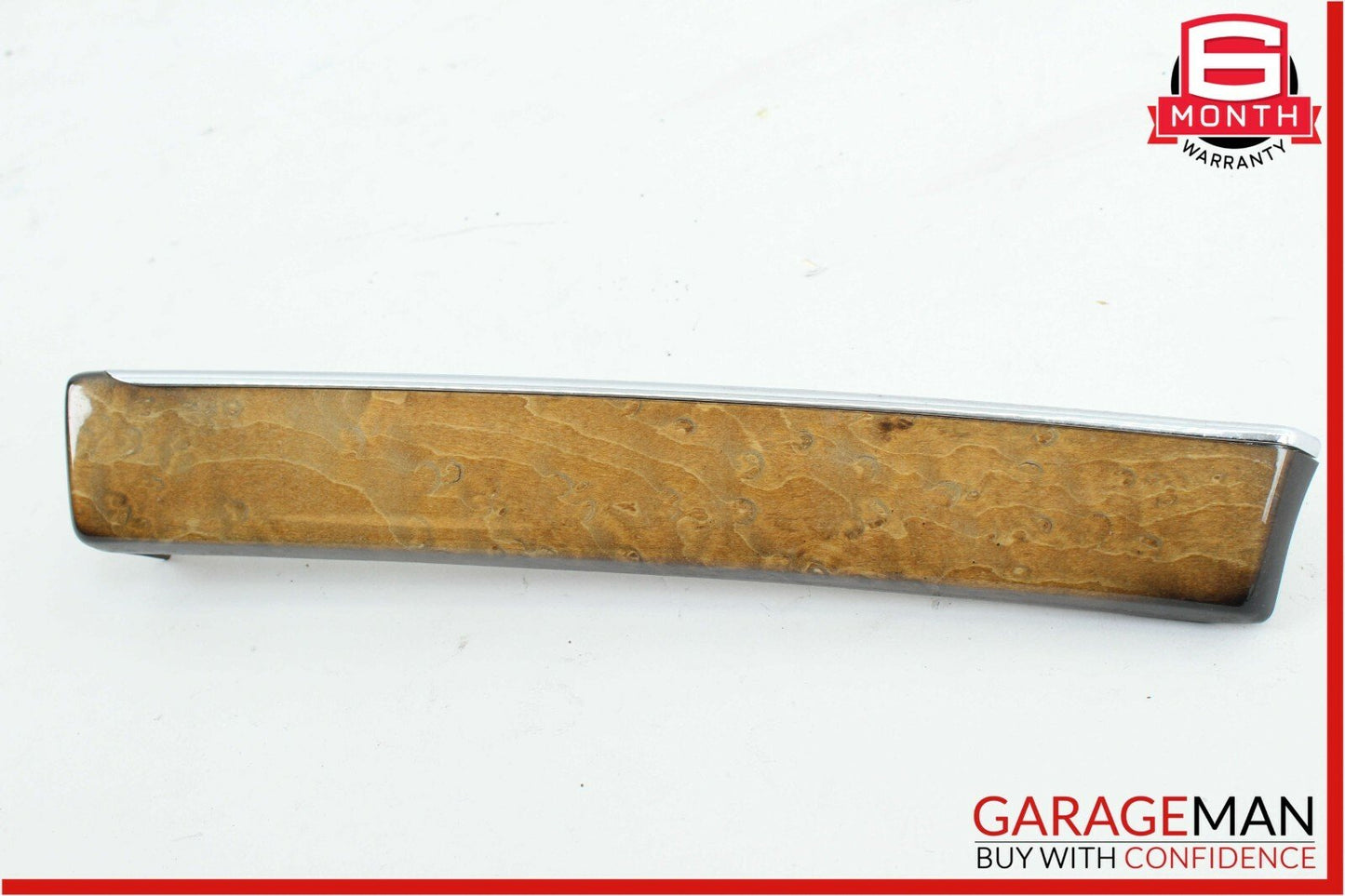 03-09 Mercedes W211 E350 E55 AMG Dashboard Dash Left Molding Trim Wood OEM