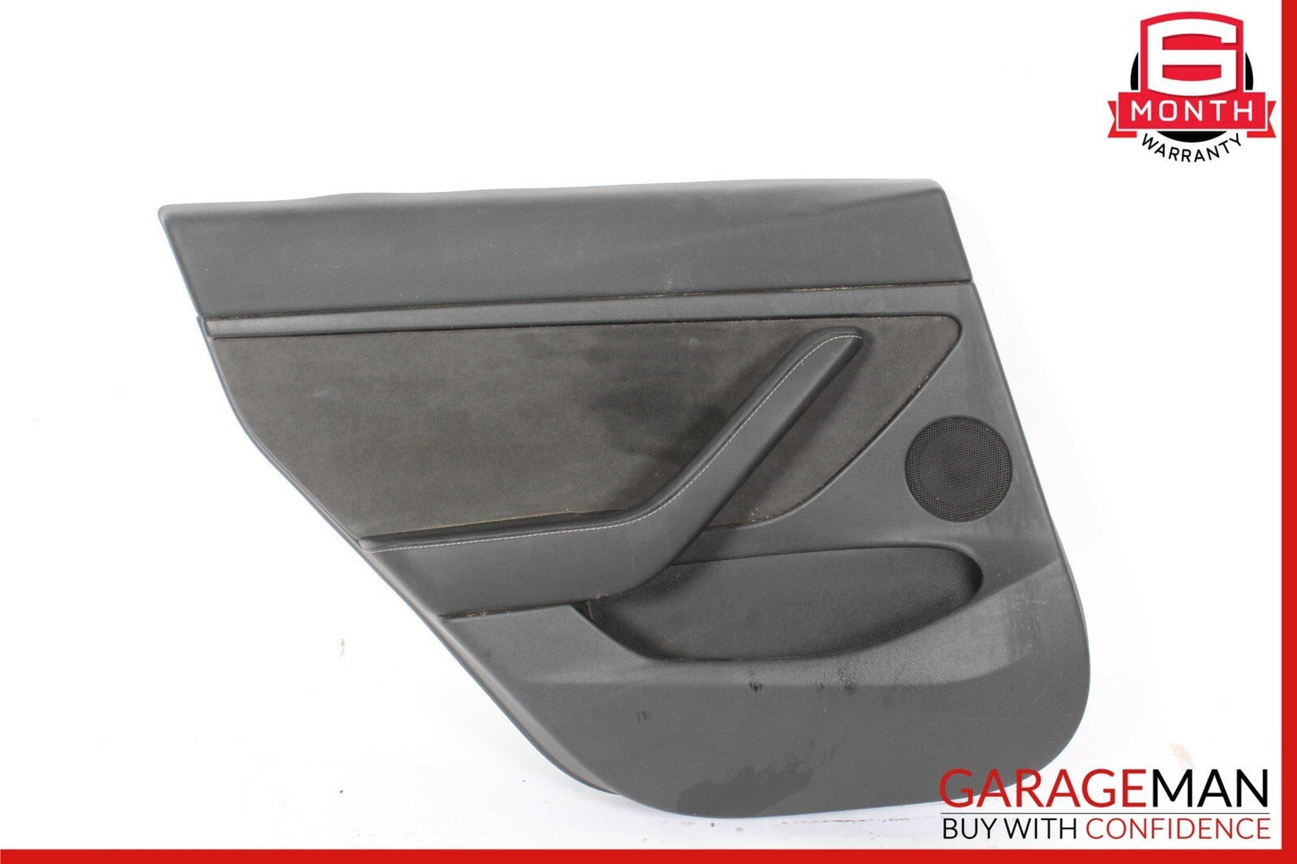 17-23 Tesla Model 3 Rear Left Driver Side Door Panel Card Trim Black OEM