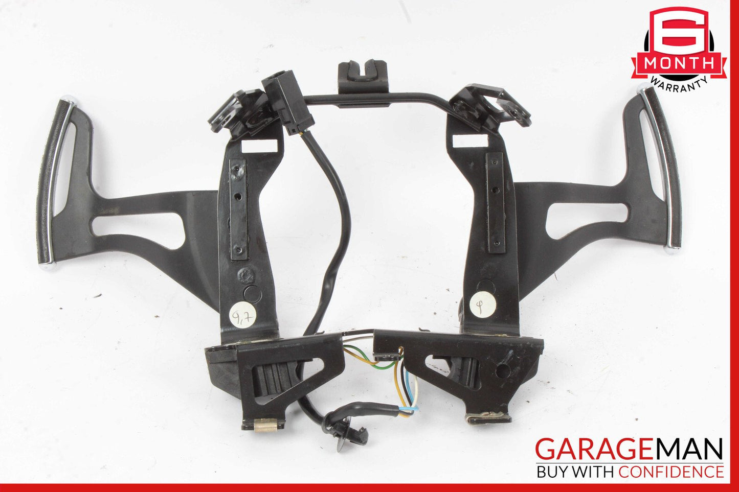 03-13 Maserati Quattroporte M139 Steering Wheel Paddle Shifters Set OEM