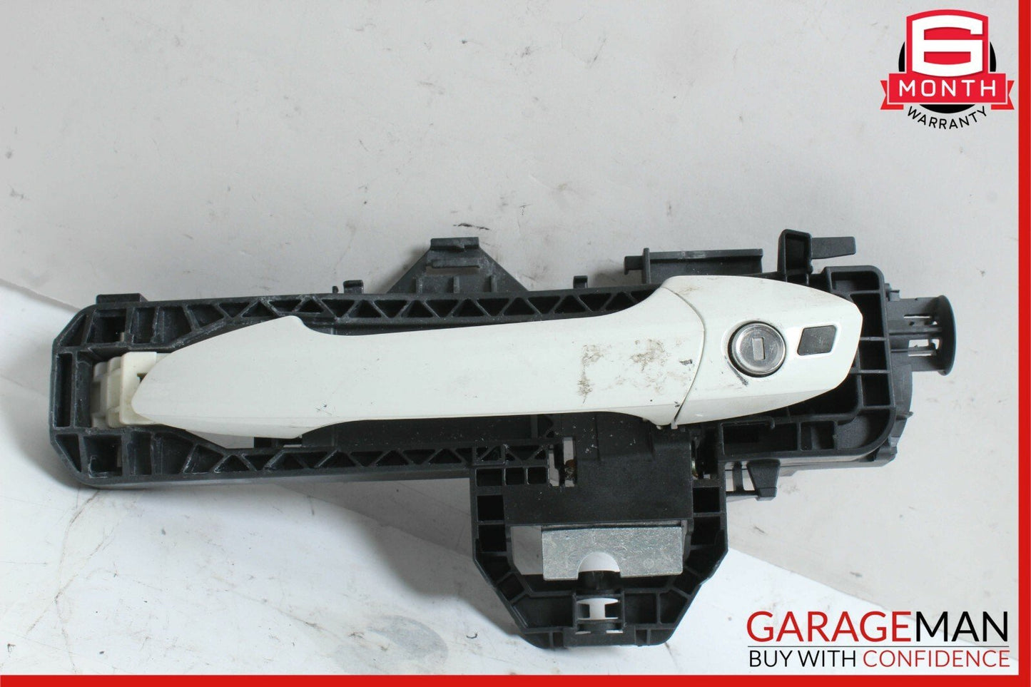 08-11 Mercedes W204 GLK350 Front Left Driver Side Exterior Door Handle White OEM