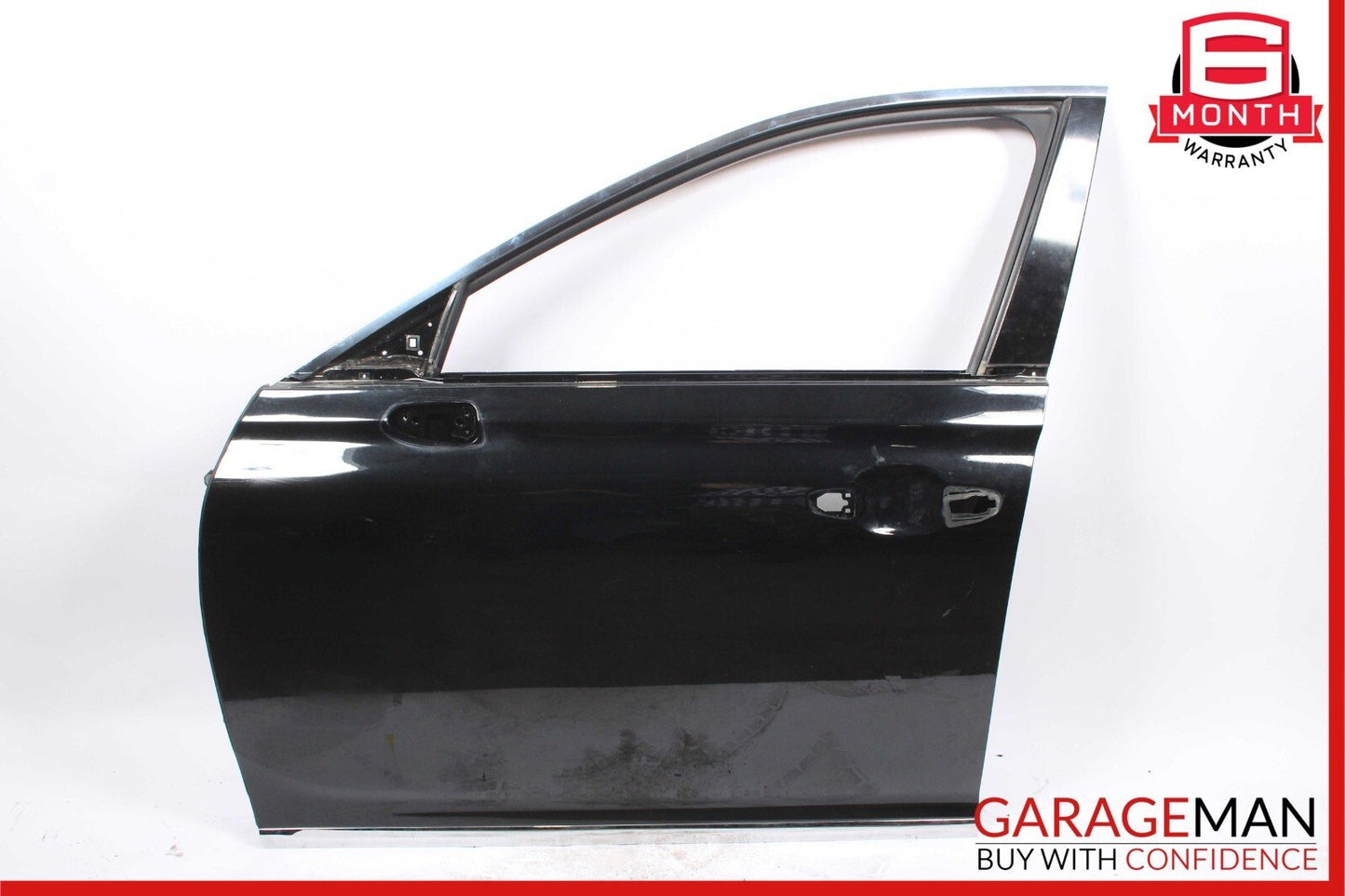 17-19 Genesis G90 Front Left Driver Side Exterior Door Shell Frame Panel Black