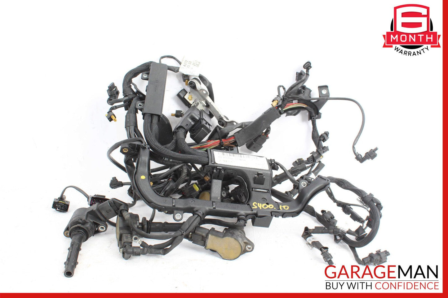 10-13 Mercedes W221 S400 Hybrid Engine Motor Wiring Harness 2721507533 OEM
