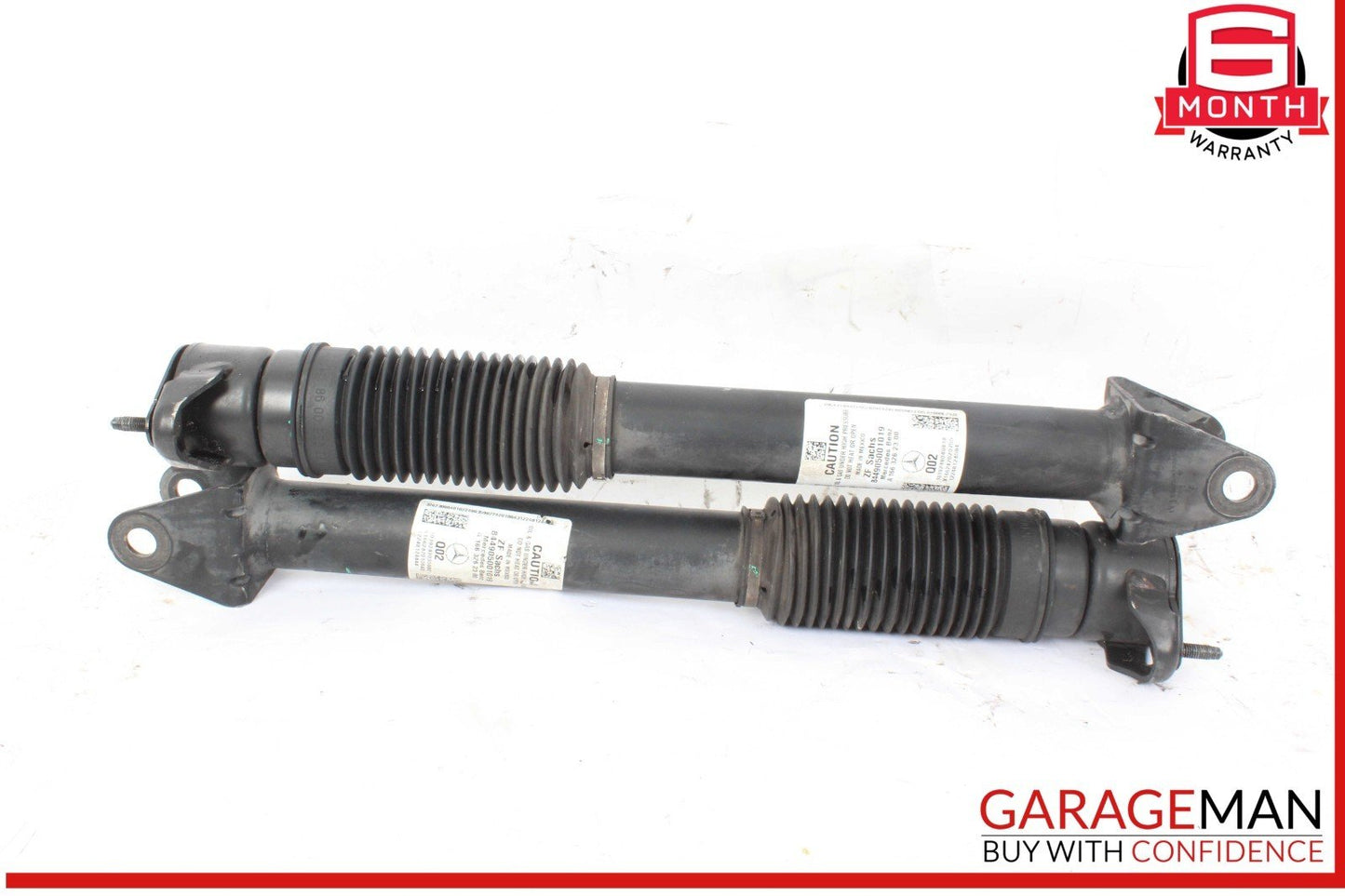 12-16 Mercedes X166 GL450 ML500 Rear Left And Right Side Shock Strut Set OEM