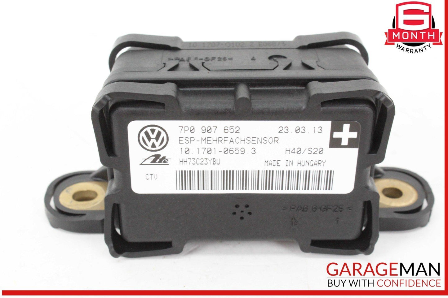 11-18 Porsche Cayenne 958 AWD Yaw Rate Speed Sensor 7P0907652 OEM
