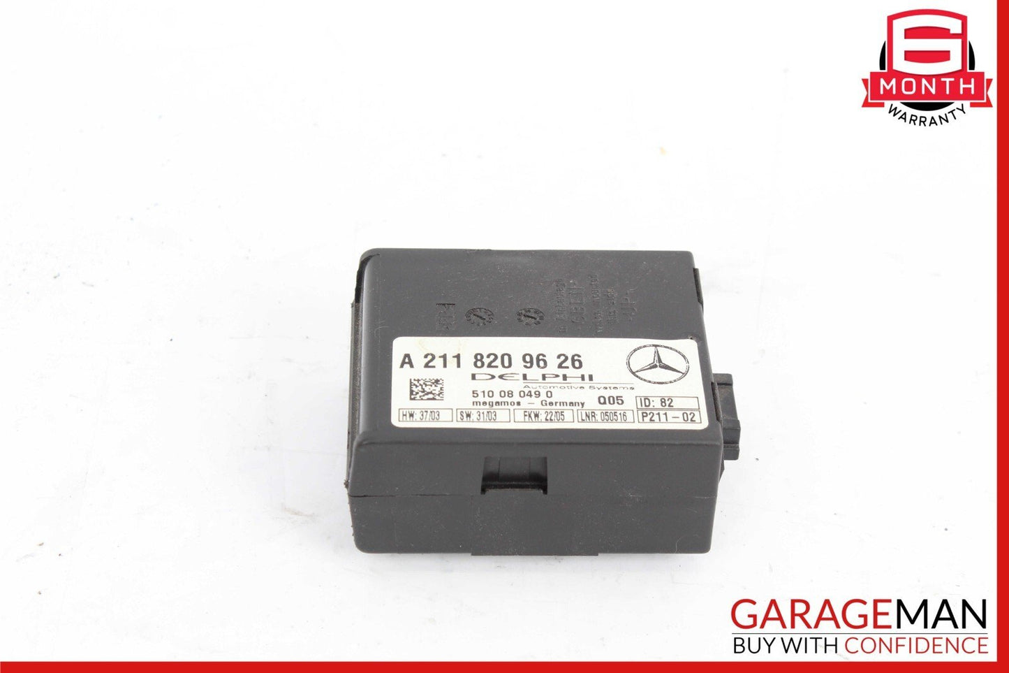 03-06 Mercedes W211 E500 E320 Anti Theft Alarm Control Module 2118209626 OEM