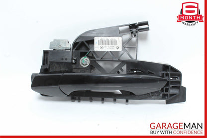 07-13 Mercedes W221 S550 Rear Left Side Exterior Door Handle Assembly Black