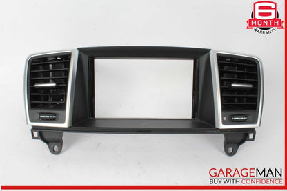 12-16 Mercedes X166 GL450 4MATIC Dash Dashboard Center A/C Air Bezel Trim OEM