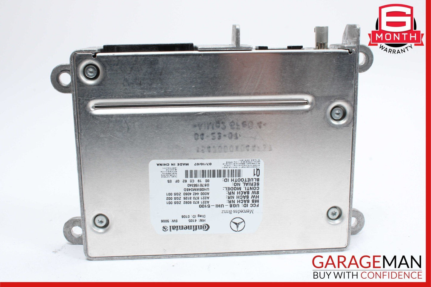 07-13 Mercedes W221 S600 CL550 S63 AMG Bluetooth Communication Controller Module