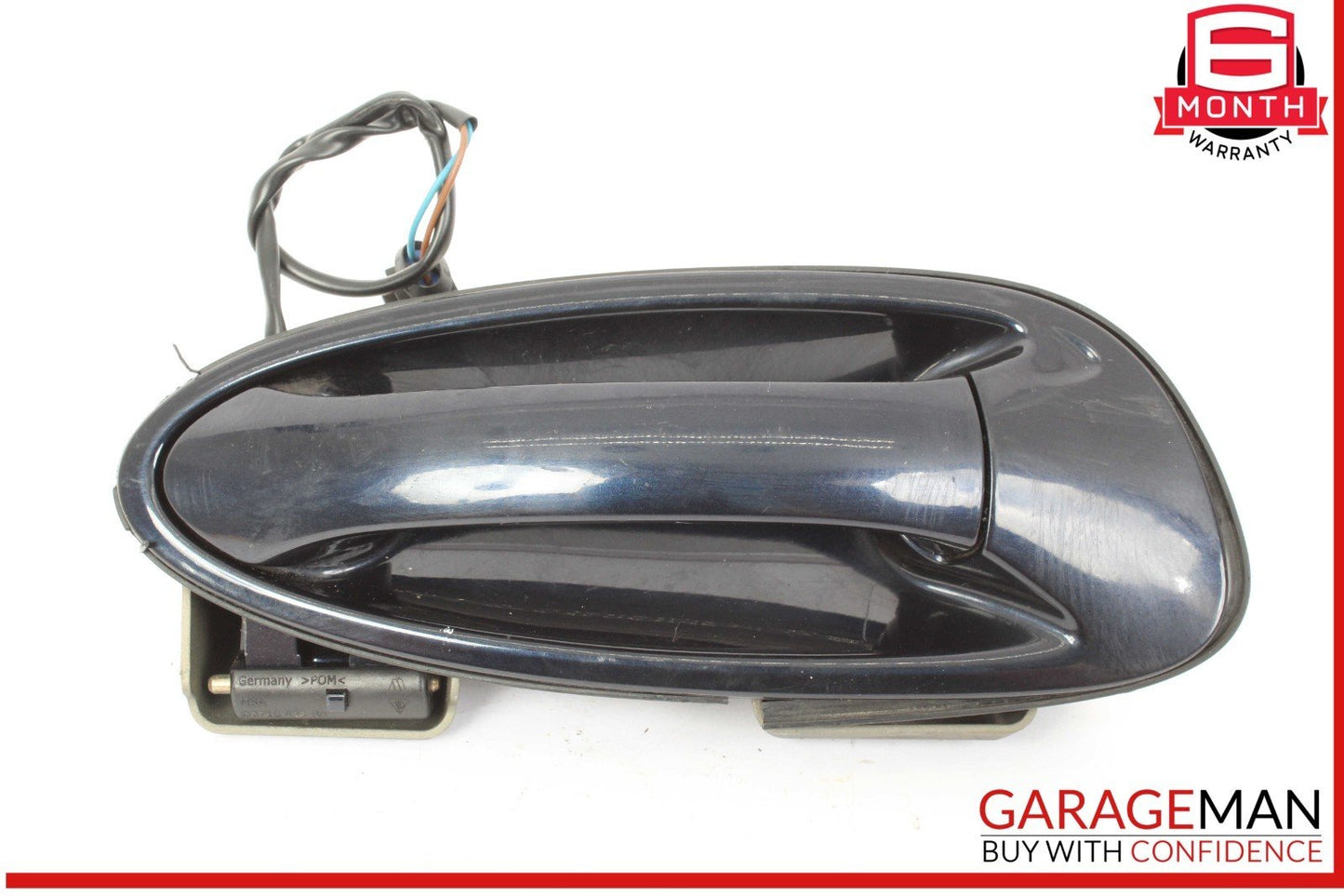 05-12 Porsche Boxster 987 Front Right Passenger Side Exterior Door Handle Blue