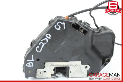 01-07 Mercedes W203 C230 C55 AMG Rear Left Side Door Lock Latch Actuator