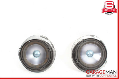 06-09 Mercedes W211 E500 E350 Front Left & Right Side Door Audio Sound Speakers