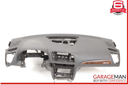 09-17 Audi Q5 Front Dash Dashboard Instrument Panel Cover Trim Assembly Black