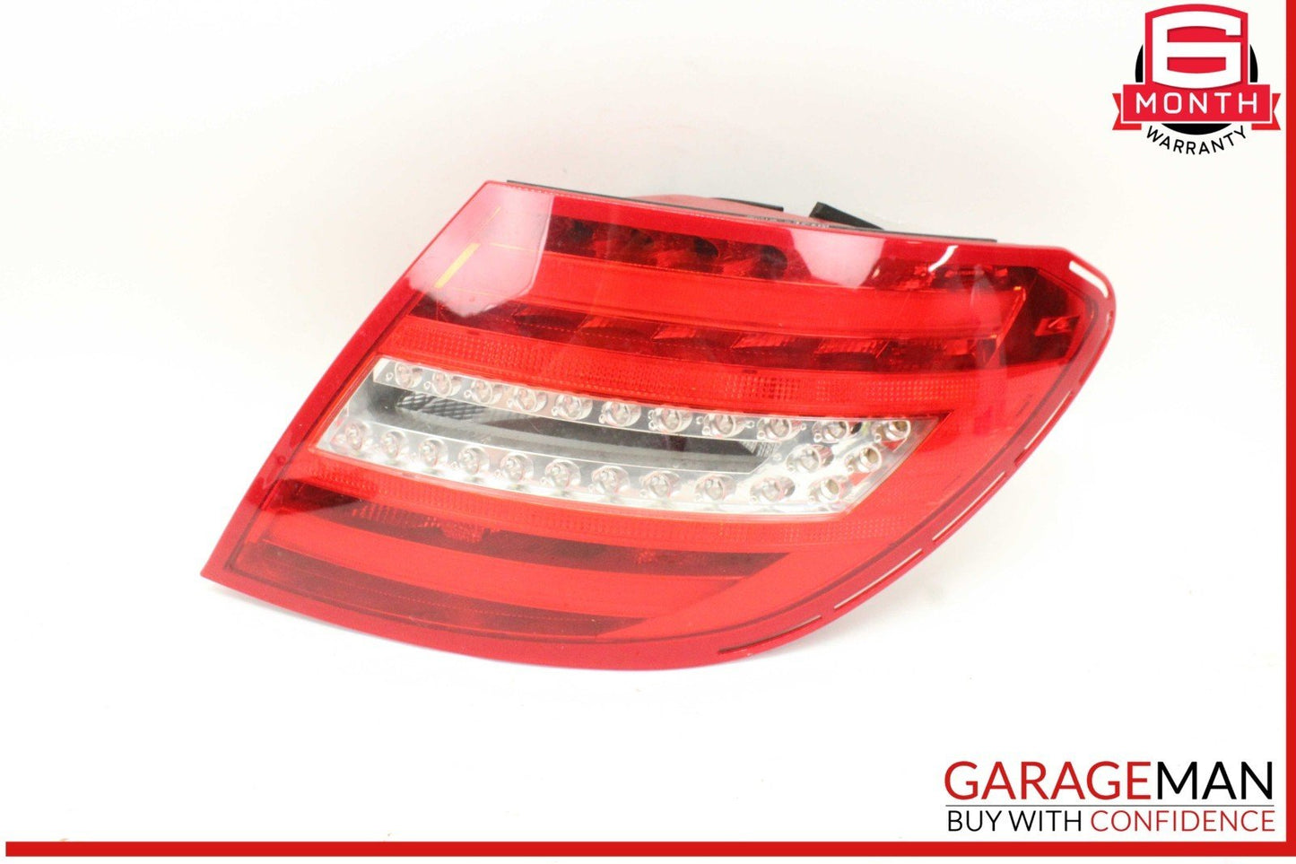12-14 Mercedes W204 C250 CGI Rear Right Passenger Side Tail Light Lamp LED OEM