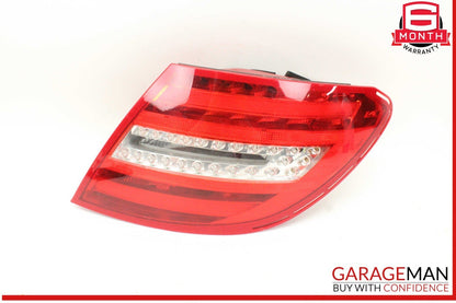 12-14 Mercedes W204 C250 CGI Rear Right Passenger Side Tail Light Lamp LED OEM