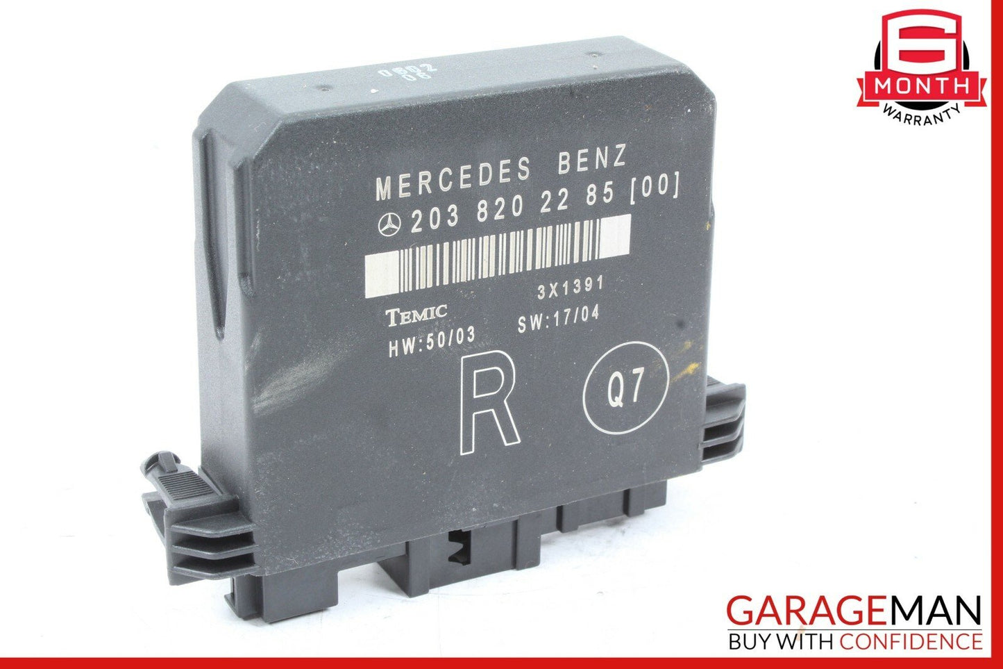 01-07 Mercedes W203 C55 AMG C230 Rear Right Side Door Control Module Unit OEM