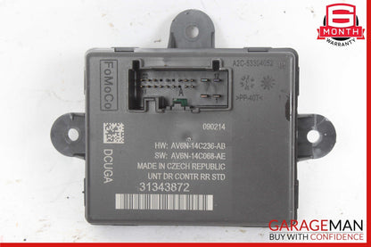 11-18 Volvo S60 Rear Left or Right Door Control Module 31343872 OEM