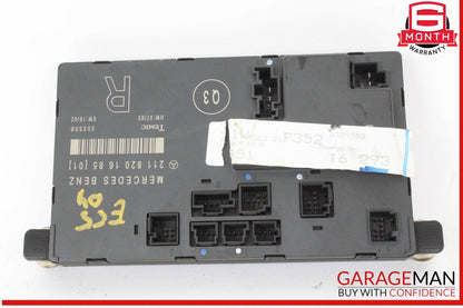 03-09 Mercedes W211 E55 AMG Front Right Side Door Control Module Unit