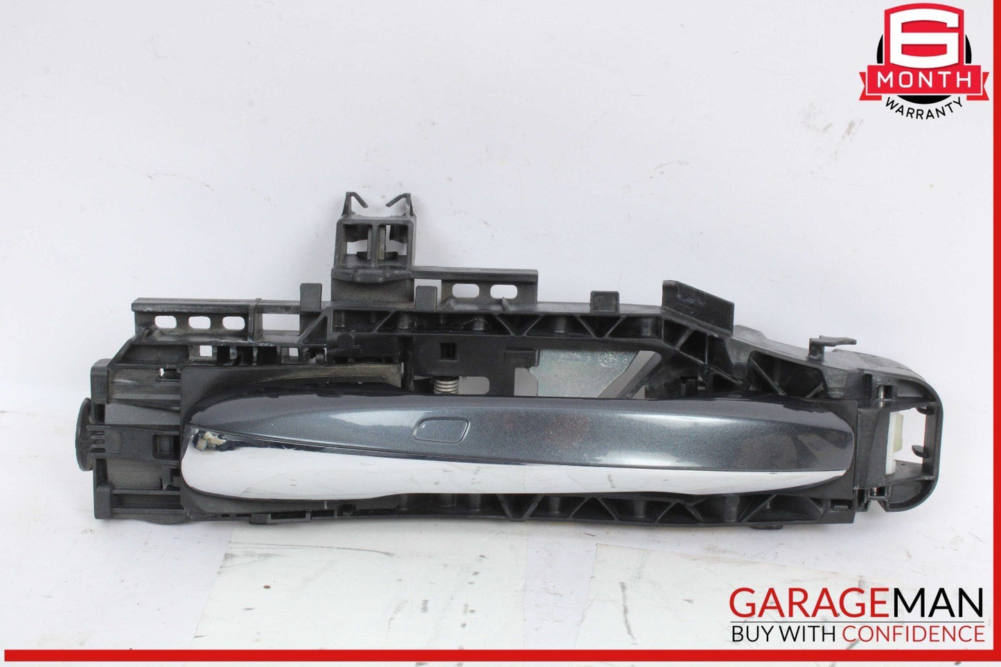 15-20 Mercedes W205 C300 4MATIC Rear Left Side Exterior Door Handle Gray OEM